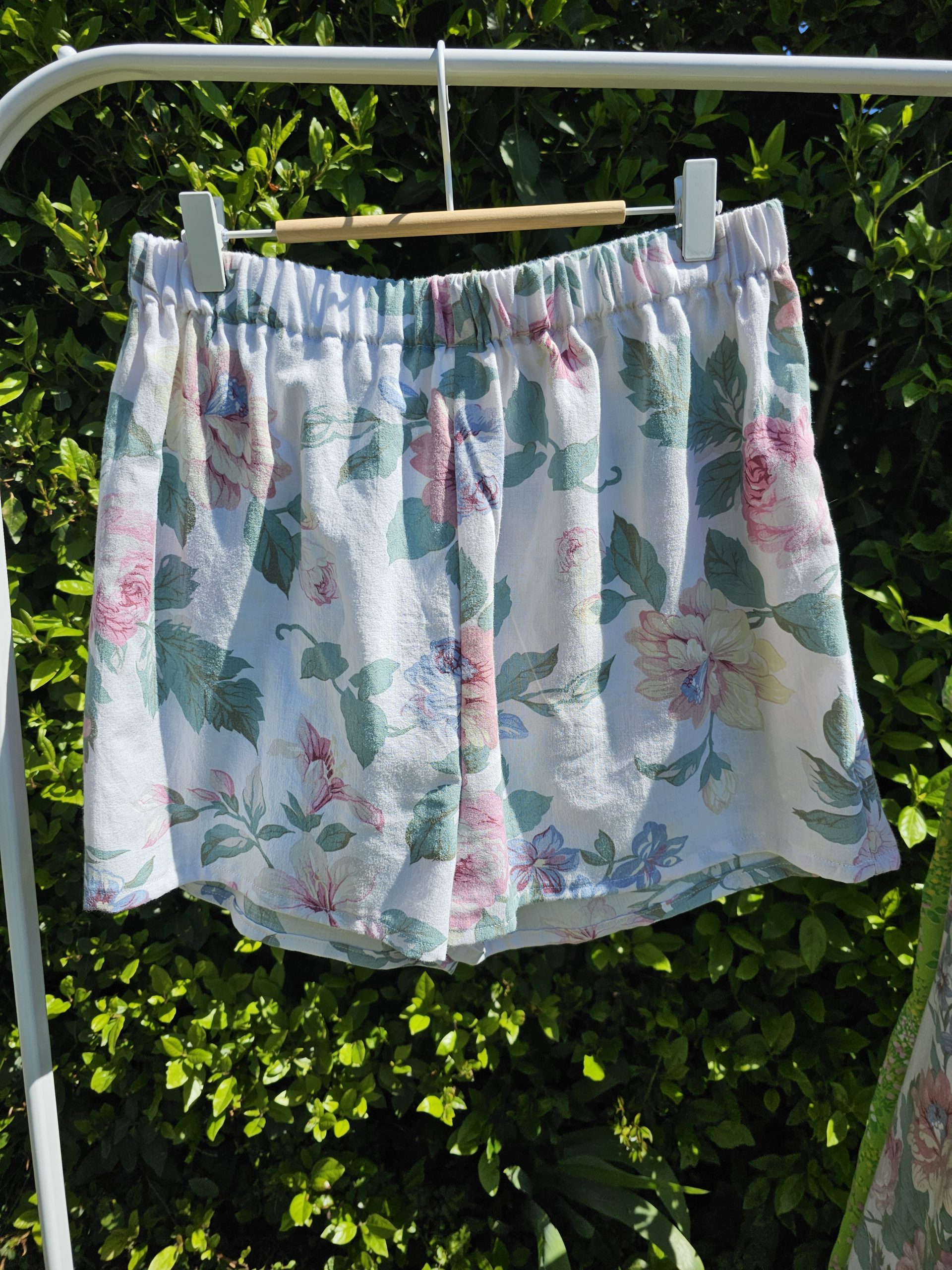 Short taille haute - Imprimé bouquet vintage