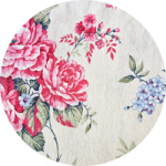 Tissu extérieur : bouquet vintage