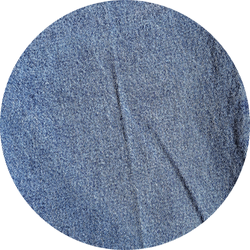 Tissu extérieur : jean bleu foncé