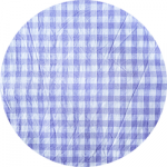 Tissu extérieur : mini vichy violet