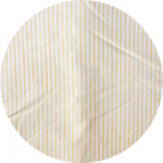 Tissu intérieur : rayures jaunes