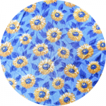 Tissu extérieur : tournesols